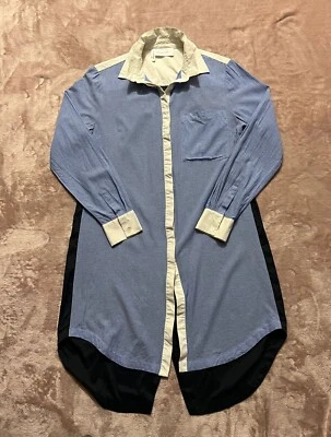 Derek Lam Women’s Crosby Hi Low Shirt Dress Button Up Long Sleeve Sz 10 - Image 1 of 4