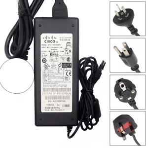 Cisco Alimentation Adaptateur ASA 5505 WLC2106 341-0183-01 341-0183-02 48V 2.08A - Picture 1 of 7