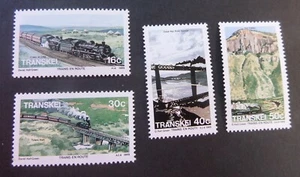 Transkei 1989 Trains Railway steam locomotive SG229/32 MNH UM unmounted mint - Imagen 1 de 1