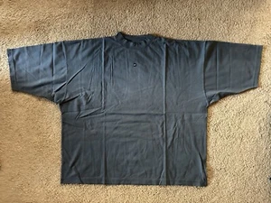 Size XXL fits 3XL-4XL - Yeezy Gap Balenciaga 3/4 Sleeve Shirt Dark Green New - Picture 1 of 11