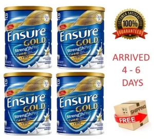 Abbott EnsureGold Gold Milk Powder Vanilla Flavored 800g-4 Cans Express Shipping - Picture 1 of 13
