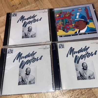 MUDDY WATERS CD LOT the London Sessions Chess Box Set 3 Disc Set NO BOX Or Book - Image 1 of 4