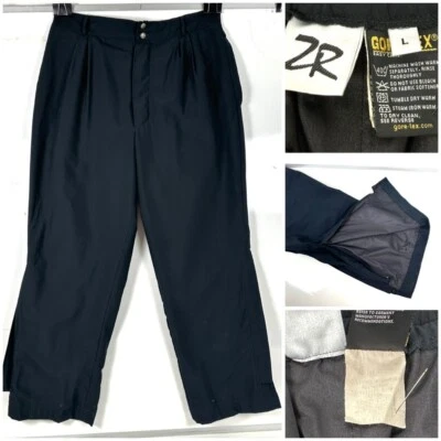 Zero Restriction Gore-Tex men’s golf rain pants Sz Large Waist 18”Inseam 31” VGC - Image 1 of 4