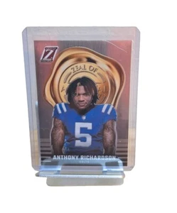 2023 PANINI ZENITH.. ANTHONY RICHARDSON.. ZEAL OF APPROVAL.. CARD NUMBER 26.. RC - Picture 1 of 3