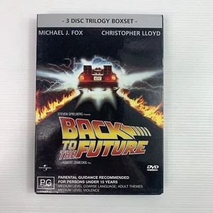 Back To The Future Trilogy 1 2 3 Michael J Fox Christopher Lloyd DVD R4 Movie - Picture 1 of 4