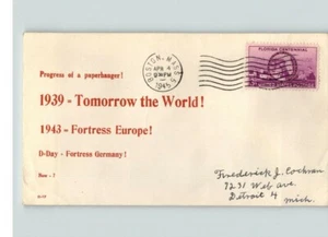 2. Weltkrieg Patriotisch "Fortschritt eines Paperhanger... 1939 Morgen die Welt.... - Bild 1 von 1