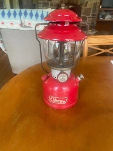 Red Coleman Gas Lantern marked 11-71 - Picture 1 of 11