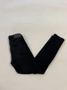 American Eagle AirFlex+ Athletic Skinny Jeans Black Stretch Denim Mens 28x30 - Picture 1 of 13