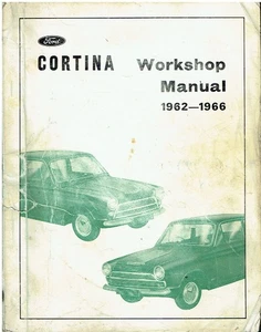 Ford Cortina Mk1 1200 1500 Limousine Kombi 1962-66 orig. FABRIK WERKSTATTHANDBUCH - Bild 1 von 1