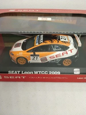 Seat Leon Wttc 2009 N.21 Dutch Driver Cironel-Repsol Orange 1/43 - Immagine 1 di 4