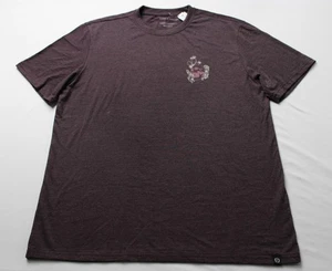Threads 4 Thought Men's Soft Desert Skull Jersey Crew Tee BL1 Dark Purple Large - Picture 1 of 3
