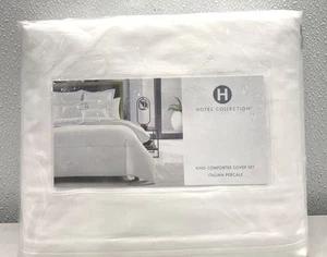 Hotel Collection 3 Piece Comforter Cover Set Italian Percale - Picture 1 of 7