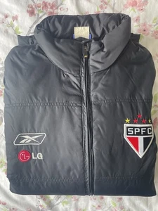 Rare 2007 São Paulo FC Reebok LG Bench Coat Jacket Vintage / Collector - Size XL - Picture 1 of 11