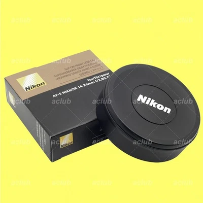 Genuine Nikon Slip-On Front Lens Cap Cover LC-1424 for AF-S 14-24mm f/2.8G ED - Image 1 of 3