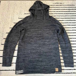 Paka The Hoodie Sweater Unisex Size Medium Gray Royal Alpaca Handmade - Picture 1 of 7