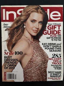 IN STYLE Magazine Dec 2011 AMY ADAMS Paul Rudd, Sarah Jessica Parker, More - Picture 1 of 7