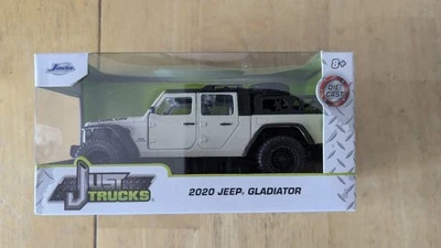 Nuevo Jeep Gladiator Rubicon 2020 blanco Jada Toys diecast 1:24 8+ Foto 1 de 4