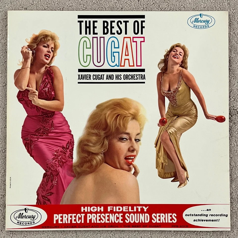 THE BEST OF CUGAT - 1961 - Gatefold Cheesecake Cover - Mercury PPS 2015 VG+/EX - Image 1 of 4