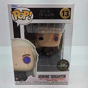 Funko Pop! House of the Dragon - Aemond Targaryen - Glow Chase #13 (Damaged) - Picture 1 of 12