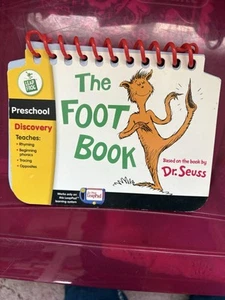 MY FIRST LEAPAD Dr. Seuss THE FOOT BOOK Interactive Book (Book Only) - Picture 1 of 2