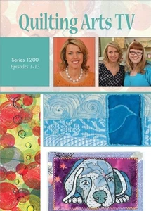 Quilting Arts TV Serie 1200 mit Patricia "Pokey" Bolton - DVD - 4 Disc Set - Bild 1 von 1