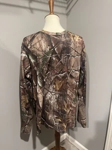 Realtree Long Sleeve Camo Print Shirt No Tag Men's Size XL - Picture 1 of 3