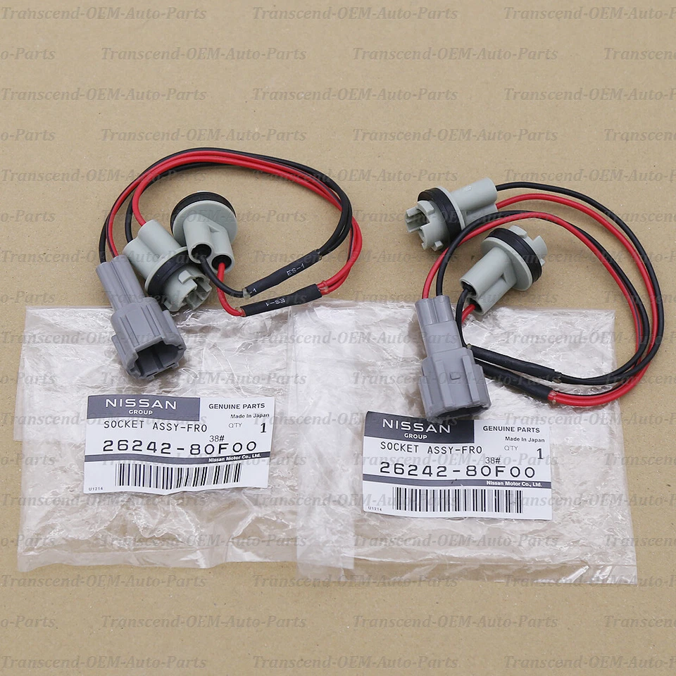 26242-80F00 CONJUNTO DE RABO DE PORCO GENUÍNO FABRICANTE DE EQUIPAMENTO ORIGINAL TURN SIGNGAL - NISSAN 240SX S14 200SX KOUKI - Imagem 1 de 3