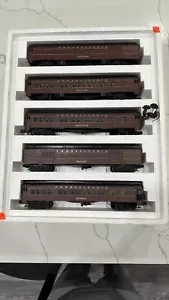 Williams Electric Trains crown edition 5 car aluminum passenger model trains16S3 - Picture 1 of 13