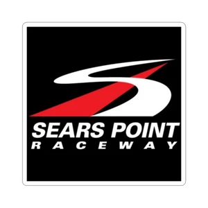 Sears Point Raceway Sonoma Throwback Kiss-Cut Aufkleber - Bild 1 von 25