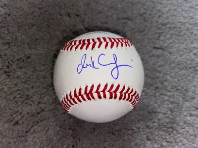 Certificado de autenticidad de béisbol firmado por los angeles la angels kansas city royals mark gubicza Foto 1 de 3