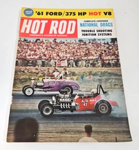 Hot Rod Dezember 1960 Magazin Drag Championships Zündanlagen 61 Ford V8 - Bild 1 von 2