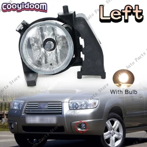 Fog Lights Left For Subaru Forester SG 2006-2008 With Glass Lens Fog Lamp - Picture 1 of 11