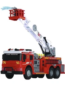 Dickie Toys 24 Zoll Licht und Sound Feuerwehrfahrzeug mit funktionierender Pumpe - Bild 1 von 10