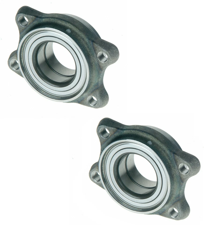 Conjunto de 2 pares de kits de cubo de rolamento de roda traseira Moog para Audi A8 Quattro RS4 S4 S6 S8 - Imagem 1 de 1