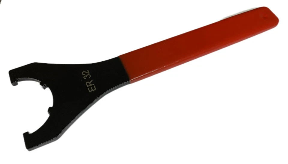 ER32 COLLET SPANNER INDUSTRIAL TYPE WITH RUBBER HANDLE RDGTOOLS - Image 1 of 1