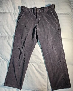 Croft & Barrow Corduroy Jeans Gray Classic Fit - Picture 1 of 7