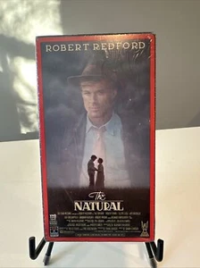 THE NATURAL VHS VIDEO, ROBERT REDFORD, ROBERT DUVALL, GLENN CLOSE Watermark - Picture 1 of 4