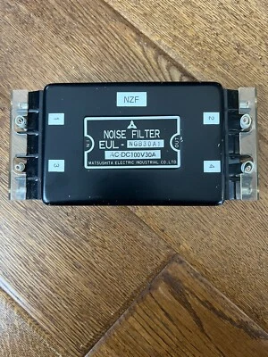MATSUSHITA ELECTRIC NOISE FILTER EUL-NGB30A1. AC.DC 100V, 30AMPS - Image 1 of 4