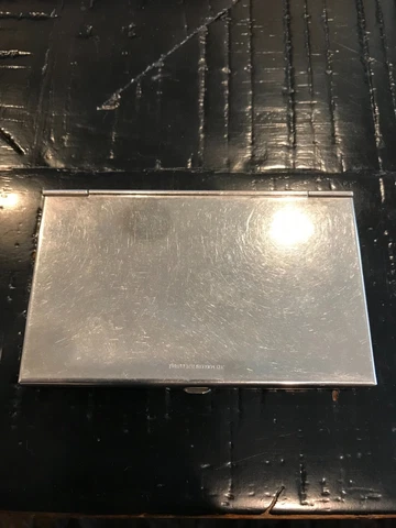 Vintage Tiffany & Co Sterling Silver Plate Business Card Case Holder Cover