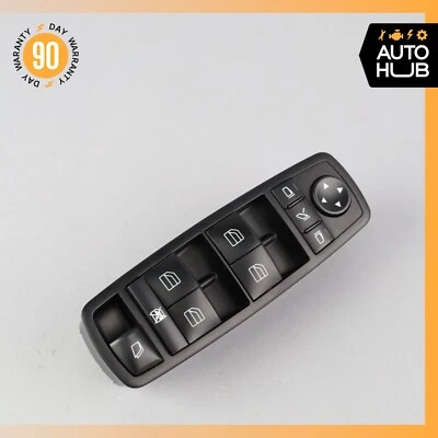 09-13 Interruptor de control de ventana maestra del conductor Mercedes W251 R350 ML350 OEM 85k Foto 1 de 4