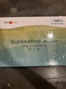 HTVRONT Sublimationspapier 13x19" Super B+ Größe - 150 Blatt Sub Tintenstrahldrucker - Bild 1 von 2