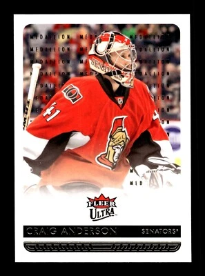 5-03-12 PWE Stock Photo . 2014-15 fleer ultra gold medallion #128 craig anderson - Image 1 of 2