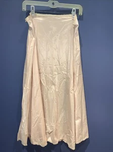 VTG 1950s HENSEN KICKERNICK HALF SLIP CREAM Beige COLOR LACE Trim 34” X 30” - Picture 1 of 5