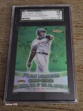 SGC 98 GEM 10 2001 Topps Finest Moments Barry Bonds Refractor #FM11 Giants POP 1