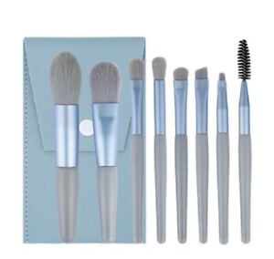 8 PCs Makeup Brush Set Mini Makeup Brushes Face Powder Foundation Eyeshade Brush