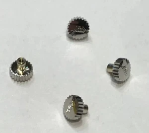 NEUF : COURONNE MIDO DE 4,1 MM DE DIAMETRE EN ACIER @ MIDO CROWN 4,1 MM NOS - Picture 1 of 11