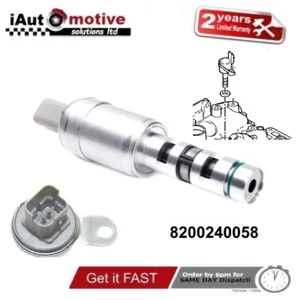 RENAULT CLIO MEGANE 1.6 VVT CAMSHAFT DEPHASER TIMING SOLENOID VALVE 8200240058 - Picture 1 of 3