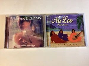 2 CDs: Guitar Dreams Classics for a New Age; Na Leo Pilimehana Colours Free Ship - Picture 1 of 12