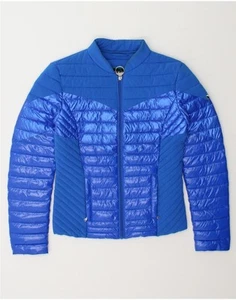 GUESS Womens Padded Jacket UK 10 Small Blue Polyester CJ47 - Picture 1 of 3