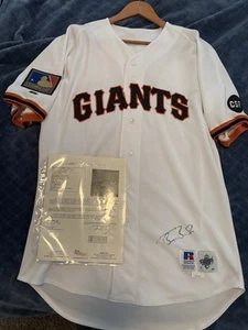 Barry Bonds Signed Jersey Rare Jersey !!! JSA Letter - Picture 1 of 4